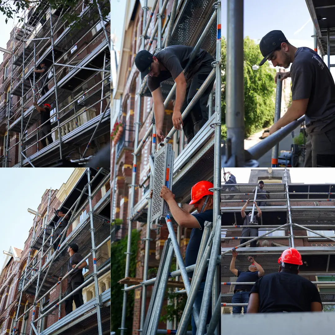 Bouwsteiger huren Amsterdam