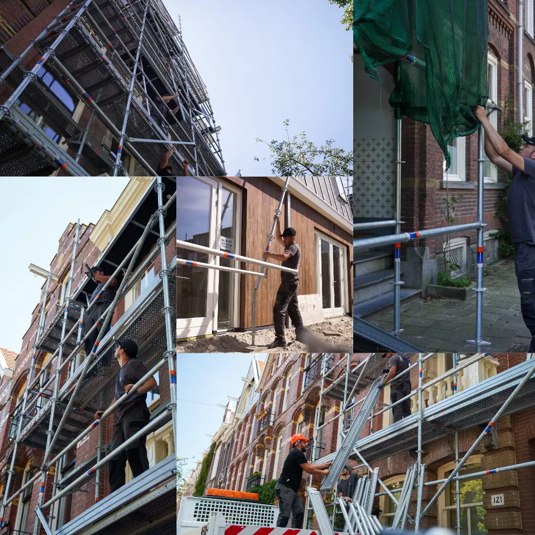 Bouwsteiger huren Amsterdam