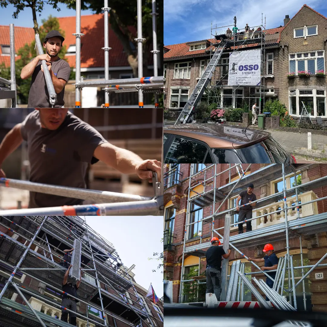 Bouwsteiger huren Amsterdam