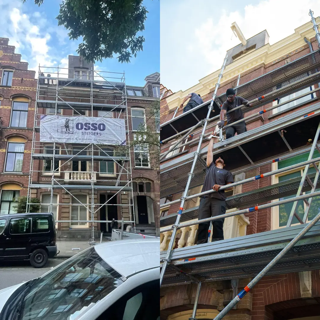 Steiger huren inclusief opbouwen Amsterdam
